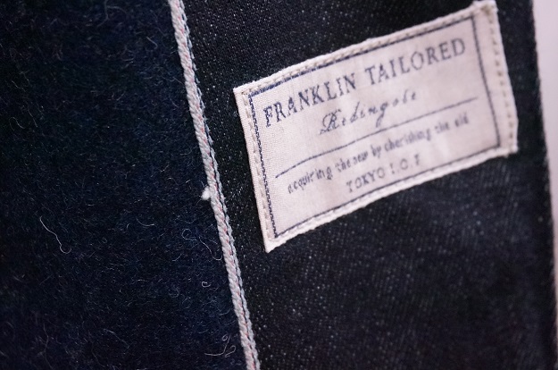 The FRANKLIN TAILORED / melton denim cover all,他BROWN by 2-tacs