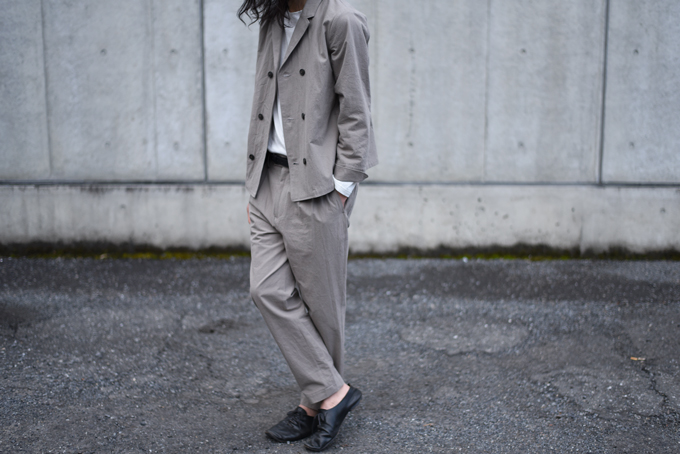 WIRROW-Double shirts jacket,Tapered two tuck pants- | twelve blog