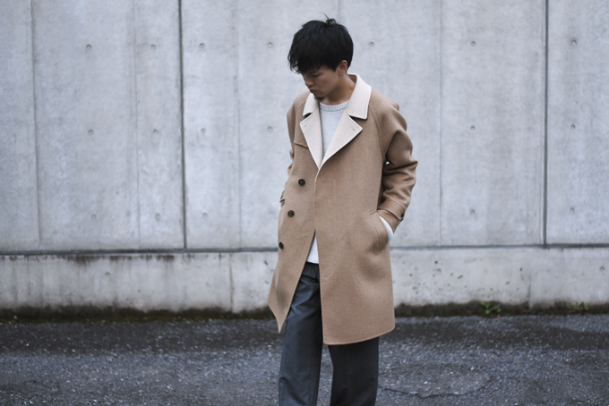 niuhans -Camel Wool Double Face Coat- | twelve blog