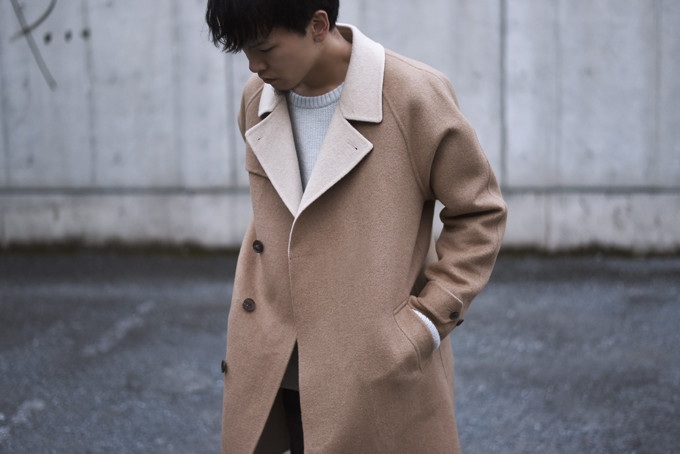 niuhans -Camel Wool Double Face Coat- | twelve blog