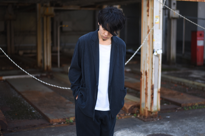 COMOLI-Silk Nep Jacket & Pants- | twelve blog