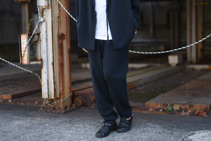 COMOLI-Silk Nep Jacket & Pants- | twelve blog