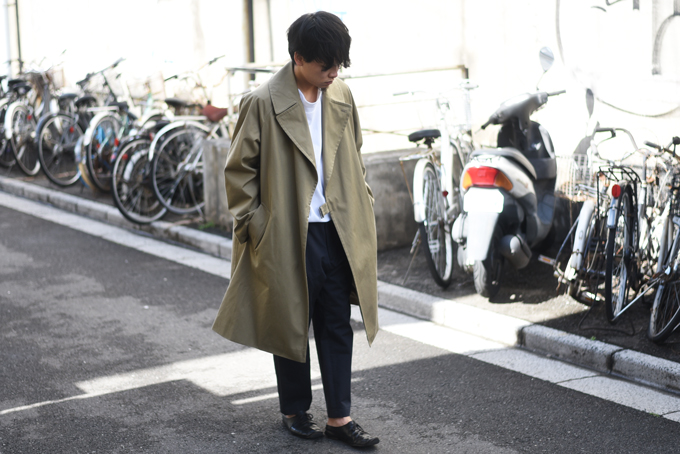 COMOLI -Cotton Gabardine Tielocken Coat- | twelve blog