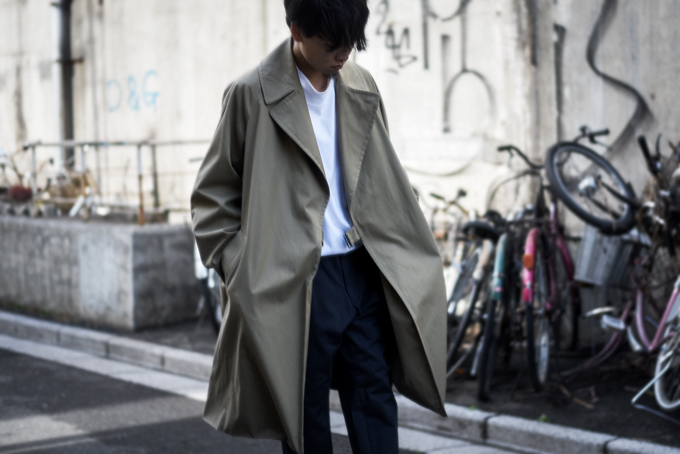 COMOLI -Cotton Gabardine Tielocken Coat- | twelve blog