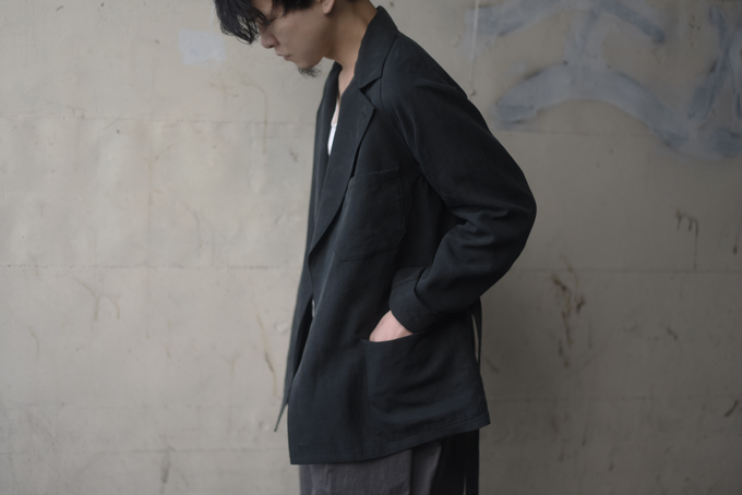 AURALEE -WASHED LINEN BELTED JACKET- | twelve blog