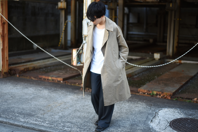 COMOLI -Cotton Nylon Tielocken Coat- | twelve blog