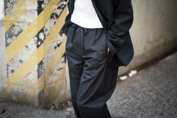 AURALEE -SELVEDGE WEATHER CLOTH EASY PANTS- | twelve blog