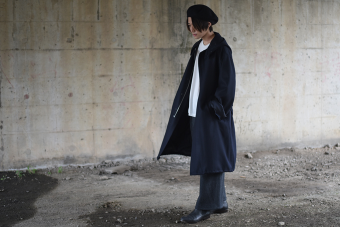 AURALEE -Light Melton Long Hooded Coat- | twelve blog