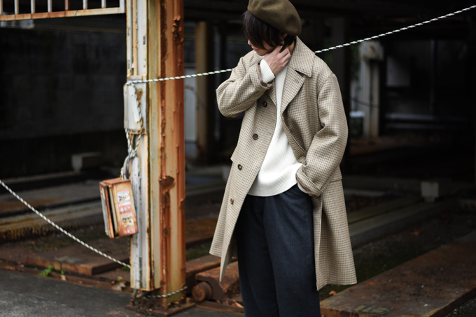 AURALEE -Check Long Coat & Beaver Melton Coat- | twelve blog