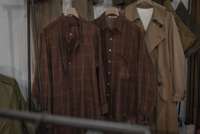 AURALEE -Big Trench Coat & Check Shirts- | twelve blog