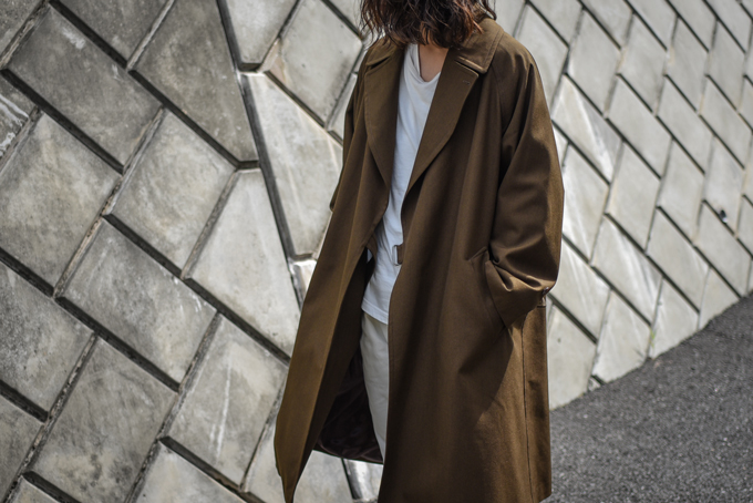 COMOLI 2018SS Wool Surge Tielocken Coatジャケット/アウター