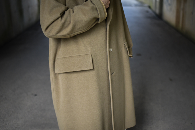 AURALEE -Cashmere Wool Mosser Chesterfield Coat- | twelve blog