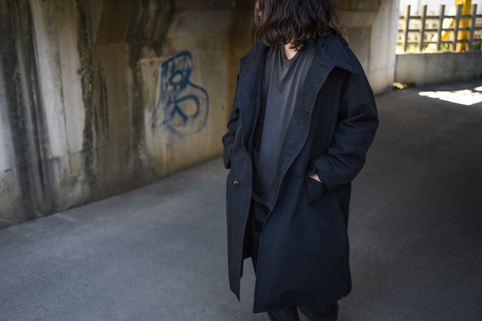 COMOLI Hooded Coat フーデッドコート 2-