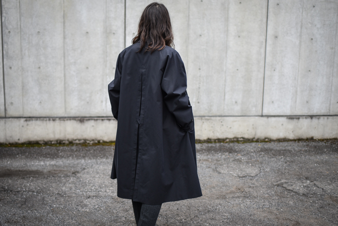 AURALEE（オーラリー） 19SS COTTON SILK GABARDINE LONG COLLAR COAT