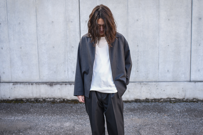 AURALEE 20SS WOOL SILK TROPICAL SLACKS - パンツ