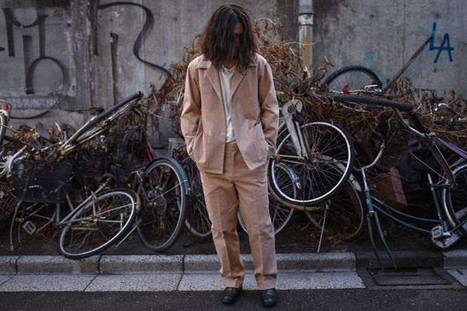 AURALEE HEMP CORDUROY JACKET