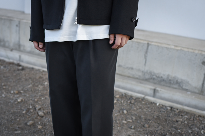 AURALEE -Hard Twist Double Cloth Wide Slacks- | twelve blog