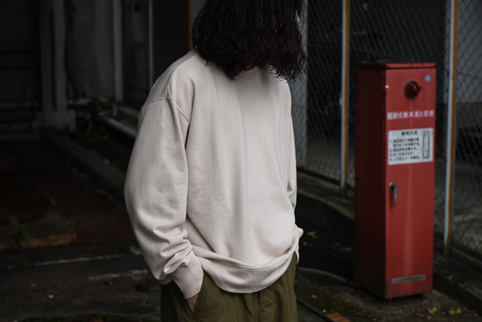 Phlannel -Suvin Cotton Sweat Shirt- | twelve blog