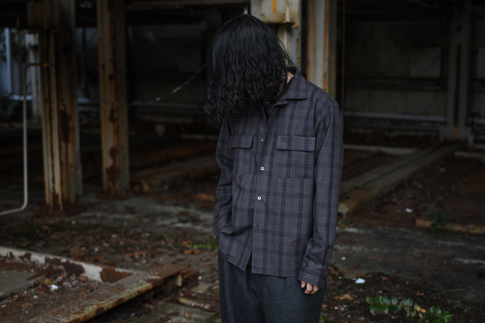 Riprap -Semi Open Collar Shirts L/S- | twelve blog