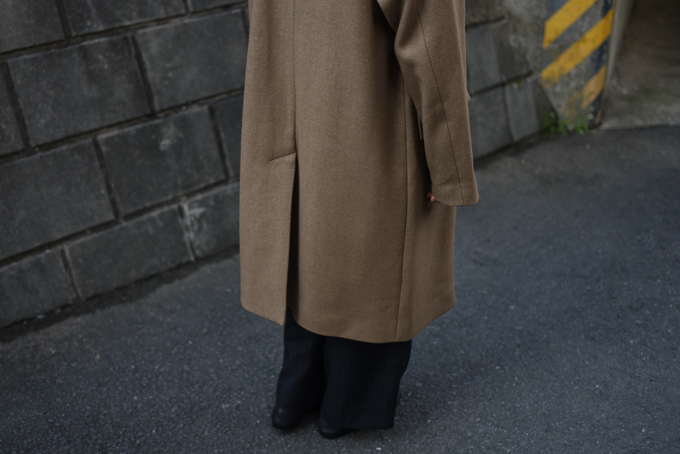 AURALEE -Wool Silk Melton Soutien Collar Coat- | twelve blog