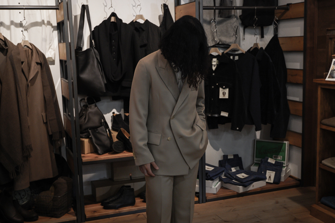 買取店舗AURALEE WOOL KID MOHAIR KERSEY SLACKS パンツ