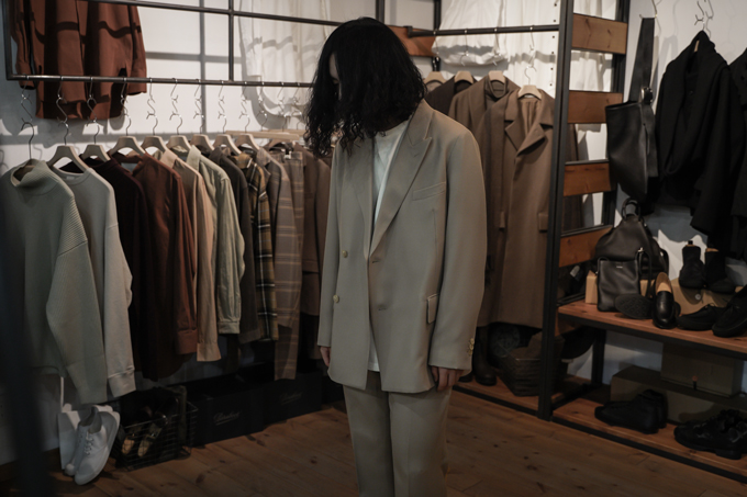 AURALEE -Wool Kid Mohair Kersey Jacket & Slacks- | twelve blog