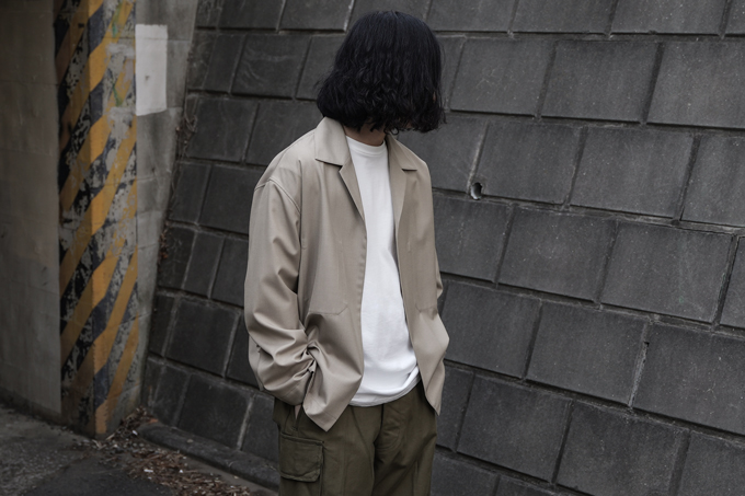 おしゃれ AURALEE Wool Silk Tropical Shirts Jacket | artfive.co.jp