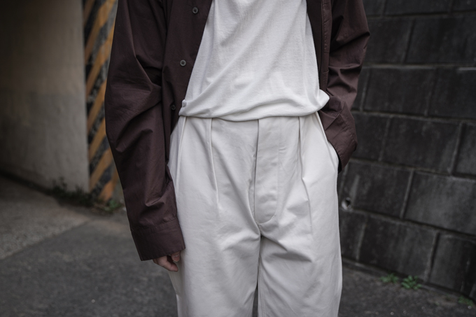 Phlannel -FA188 Cotton Gabardine Pants- | twelve blog