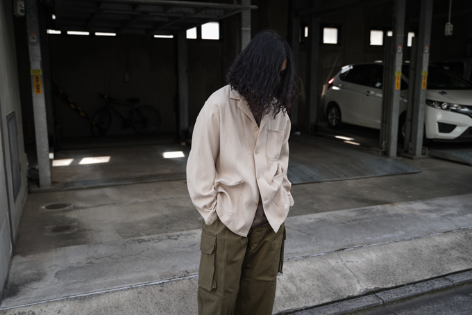 AURALEE COTTON WOOL DOUBLE CLOTH BLOUZON - ブルゾン