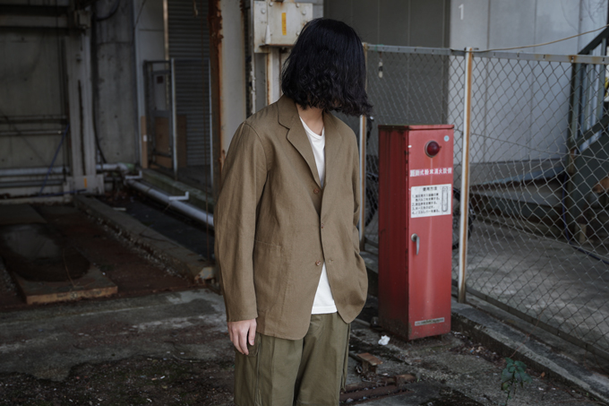 COMOLI -Linen Cotton Jacket- | twelve blog