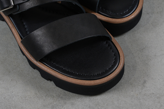 AURALEE -Leather Belt Sandals Made By foot the coacher- | twelve blog