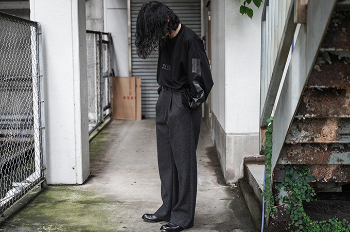 TopChaAURALEE オーラリー LIGHT MELTON WIDE SLACKS 4