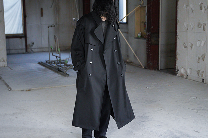 流行 20/AW stein トレンチコート Deformation coat trench トレンチ ...