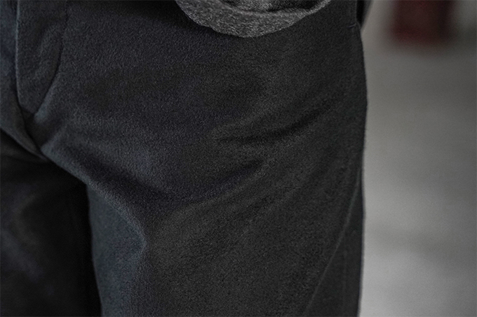 COMOLI -Moleskin Back Strap Pants- | twelve blog