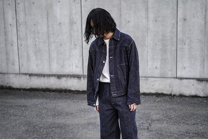 COMOLI 19aw デニムセットアップジャケット/アウター