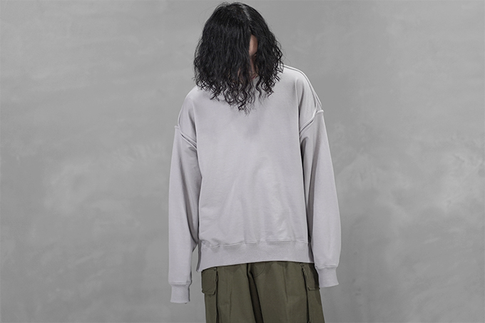 YOKE -Oversized Piping Sweat Shirt- | twelve blog