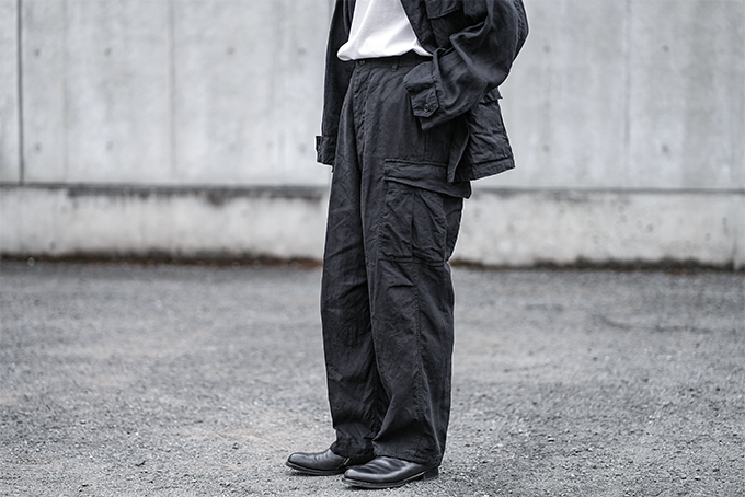 COMOLI コモリ BDU black denime Jacketジャケット/アウター