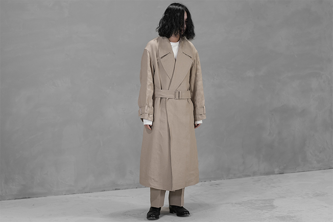 YOKE -Paper Kersey Overcoat & French Gurkha Trousers- | twelve blog