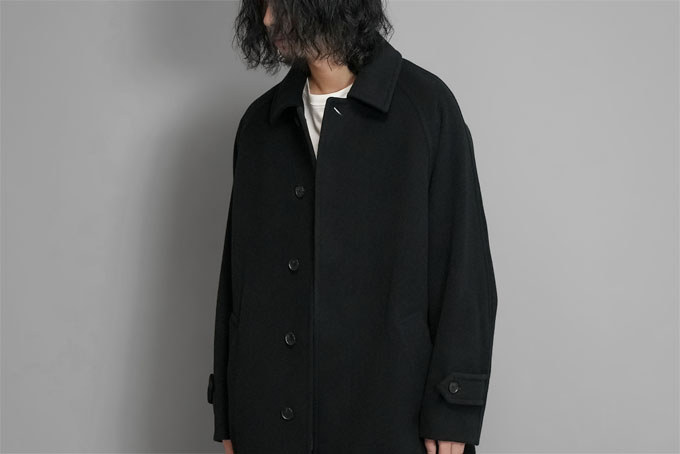 AURALEE -Cashmere Wool Mosser Soutien Collar Coat- | twelve blog