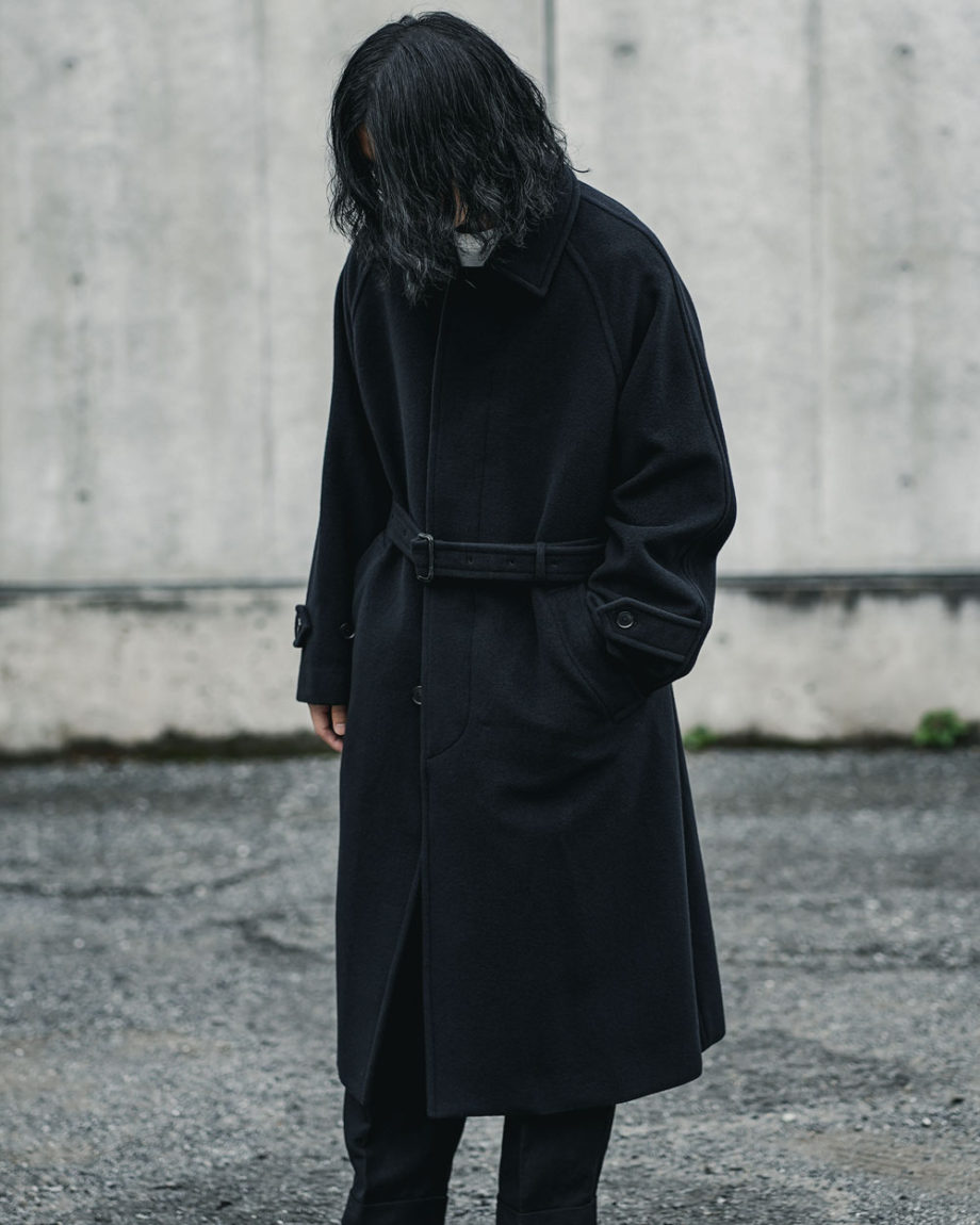 CASHMERE WOOL MOSSER SOUTIEN COLLAR COAT