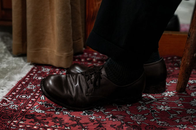 SUGINARI MORIMOTO -Lace Up Derby Shoes “Soft Vaqueta”- | twelve blog