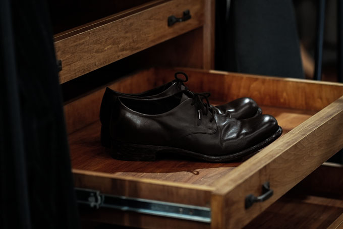 SUGINARI MORIMOTO -Lace Up Derby Shoes “Soft Vaqueta”- | twelve blog