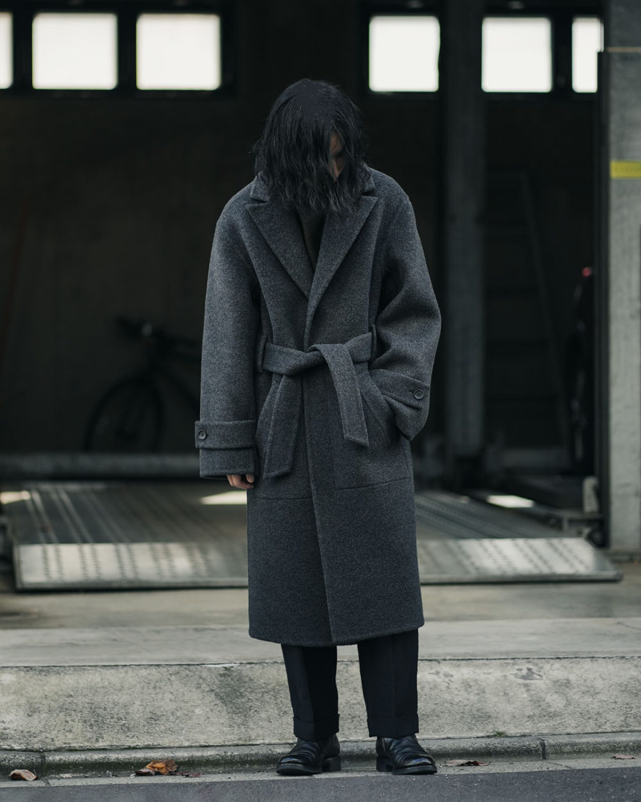 POSTELEGANT -Wool Rever Coat, Short Coat- | twelve blog