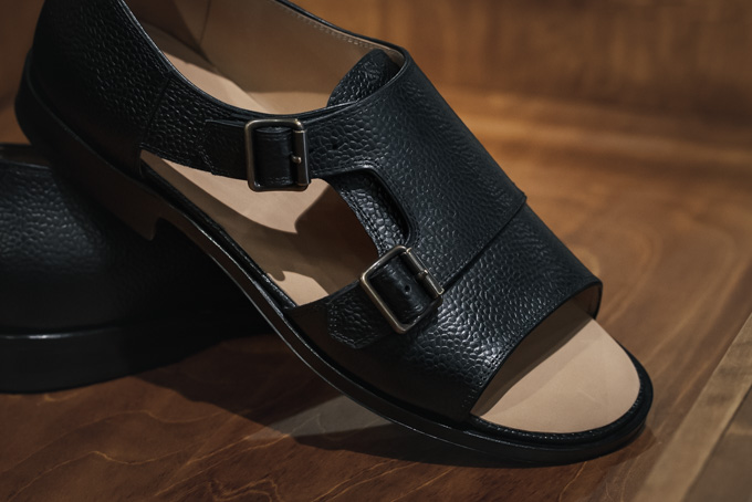 F.lli Giacometti Double Monk Strap Sandal, Corgi Cotton Socks 