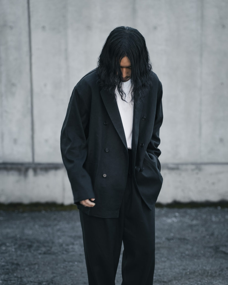 WIRROW -Linen Silk Double Jacket, Drawstring Pants- | twelve blog