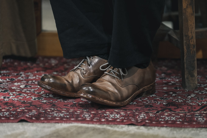 SUGINARI MORIMOTO -Lace Up Derby Shoes “Calflux”- | twelve blog