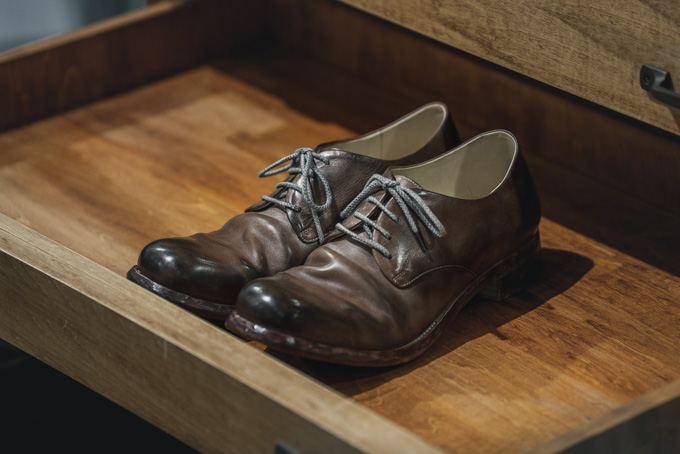 SUGINARI MORIMOTO -Lace Up Derby Shoes “Calflux”- | twelve blog