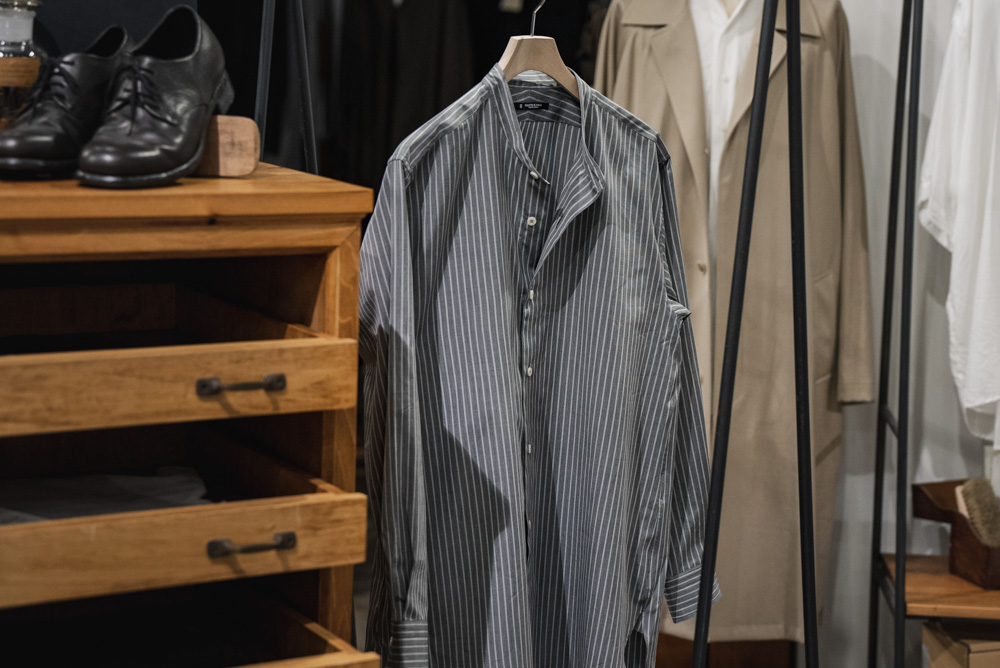 MAATEE&SONS for twelve -Band Collar Shirt- | twelve blog