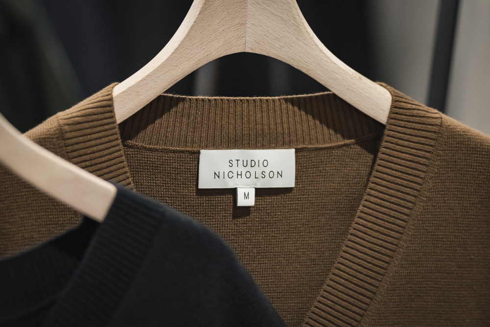 STUDIO NICHOLSON -FOSS Merino Cotton 12GG Knit Vest- | twelve blog