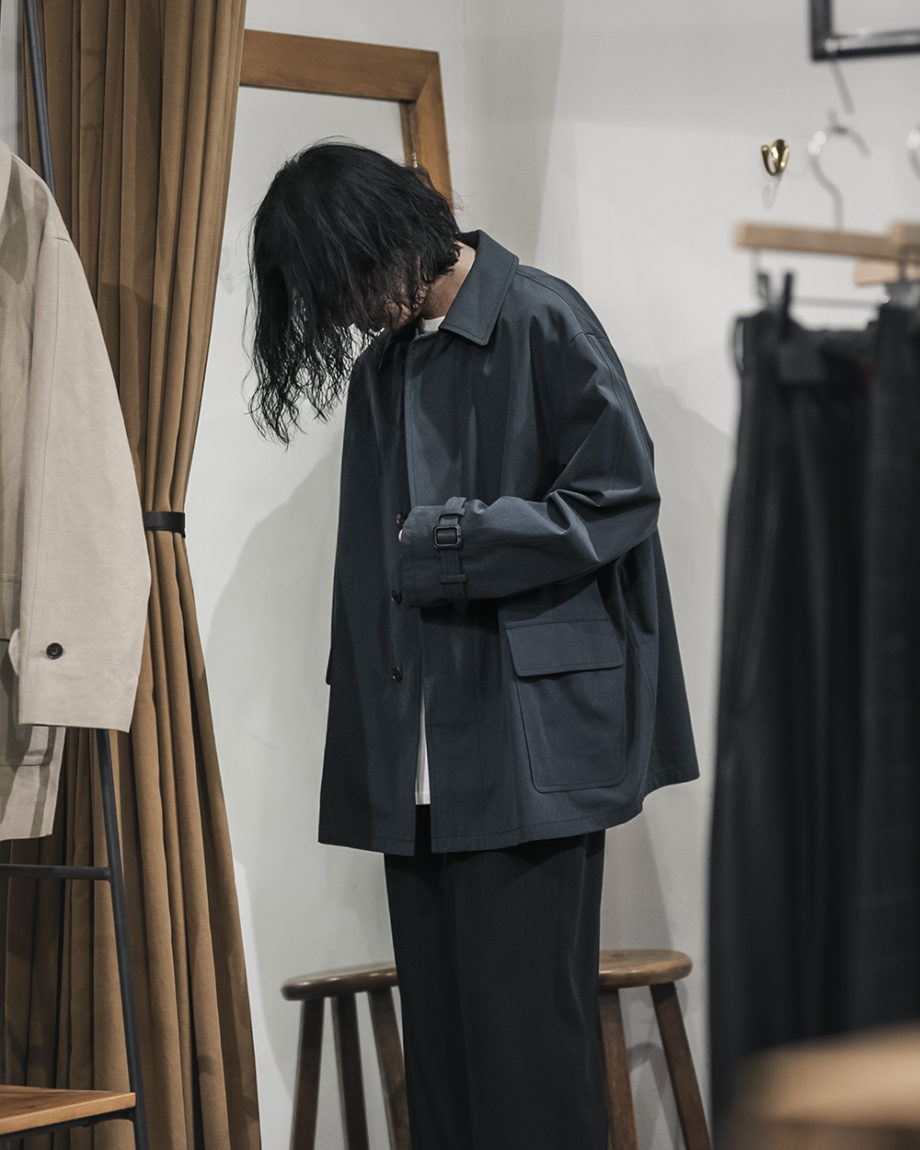 昨年購入しましたがFINX HARD TWIST GABARDINE BLOUSON - ステンカラー